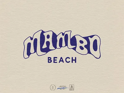 Mambo Beach Lettering brand design brand identity branding branding design groovy hand drawn hand lettering handdrawn identity design lettering logo logo design logotype retro type typography vintage visual identity wordmark