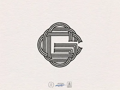 Goosberry Golf Co. Monogram brand design brand identity branding branding design classic clean golf hand drawn identity design logo logo design minimal monogram monogram logo retro sports traditional typography vintage visual identity