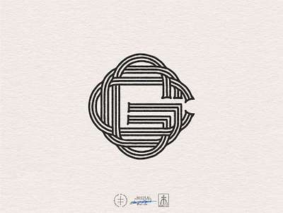 Goosberry Golf Co. Monogram brand design brand identity branding branding design classic clean golf hand drawn identity design logo logo design minimal monogram monogram logo retro sports traditional typography vintage visual identity