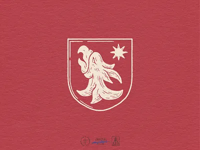 Phoenix Goods Emblem badge bird brand design brand identity branding branding design crest eagle emblem hand drawn heraldry identity design illustration logo logo design phoenix star traditional vintage visual identity