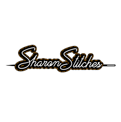 Sharon Stitches logo design branding content design design designer graphic design illustration logo logo design
