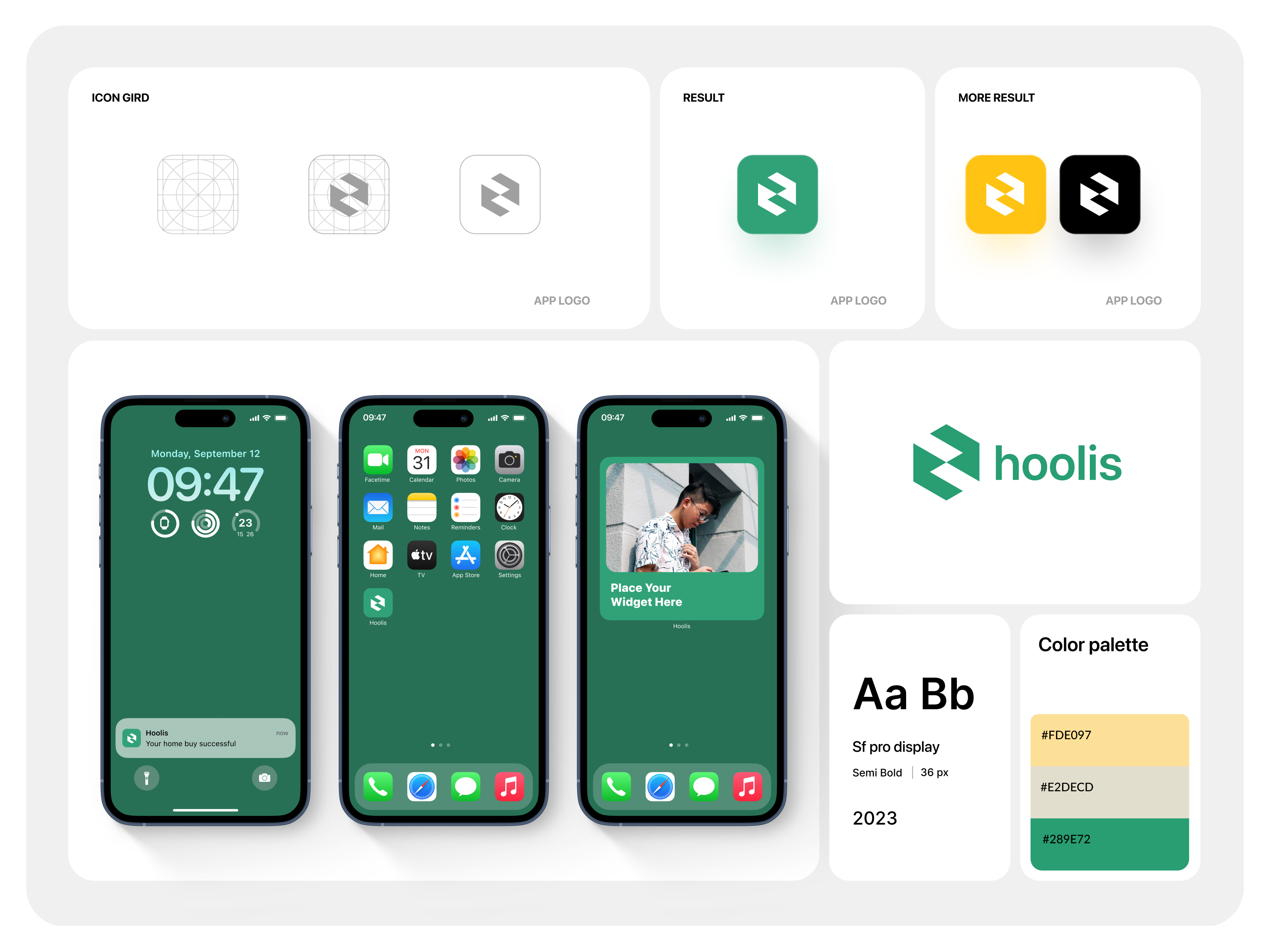 Example of Logo Design Creation