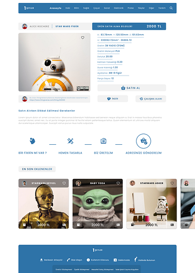 E-Commerce UI / UX Design e commerce graphic design market modern ui ux web design