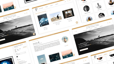 Perspectives | UX-UI Design & Développement Web adobe illustrator adobe photoshop adobe xd art gallery photography woocommerce wordpress