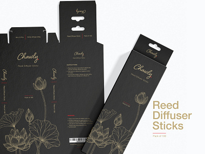 Chawly | Reed Diffuser Sticks brand guide brand guidelines brand identity branding design fragrance graphic design illustration logo logo design packaging reed diffuser stationery ui uiux ux vector web design