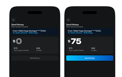 AI Powered Payment Solution app design app ui bank button defi design fintech gradient mobile payment pop up ui