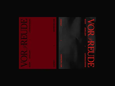 VORFREUDE — Campaign. banner banner design brand brand campaign brand identity branding campaign design elegance graphic graphic design jewellery jewelry luxury poster poster design silver ui ux vorfreude