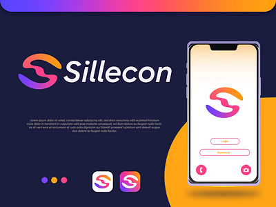 S letter logo (Technology logo concept) app icon best logo branding business company colourful logo creative design graphic design it company logo it logo logo logo mark logodesigner logoinspirations logotype minimal s letter logo s logo icon technology company