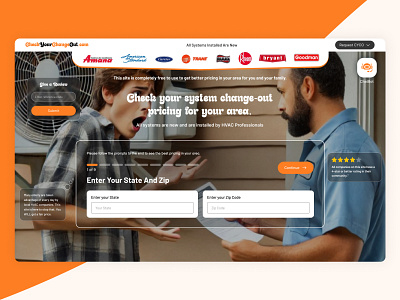 Check Your Change Out design elementor figma home landing page ui ux wordpress