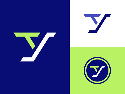 YT Logo art branding design graphic design icon identity logo logo design logotype monogram t ty ty logo ty monogram typography vector y yt yt logo yt monogram
