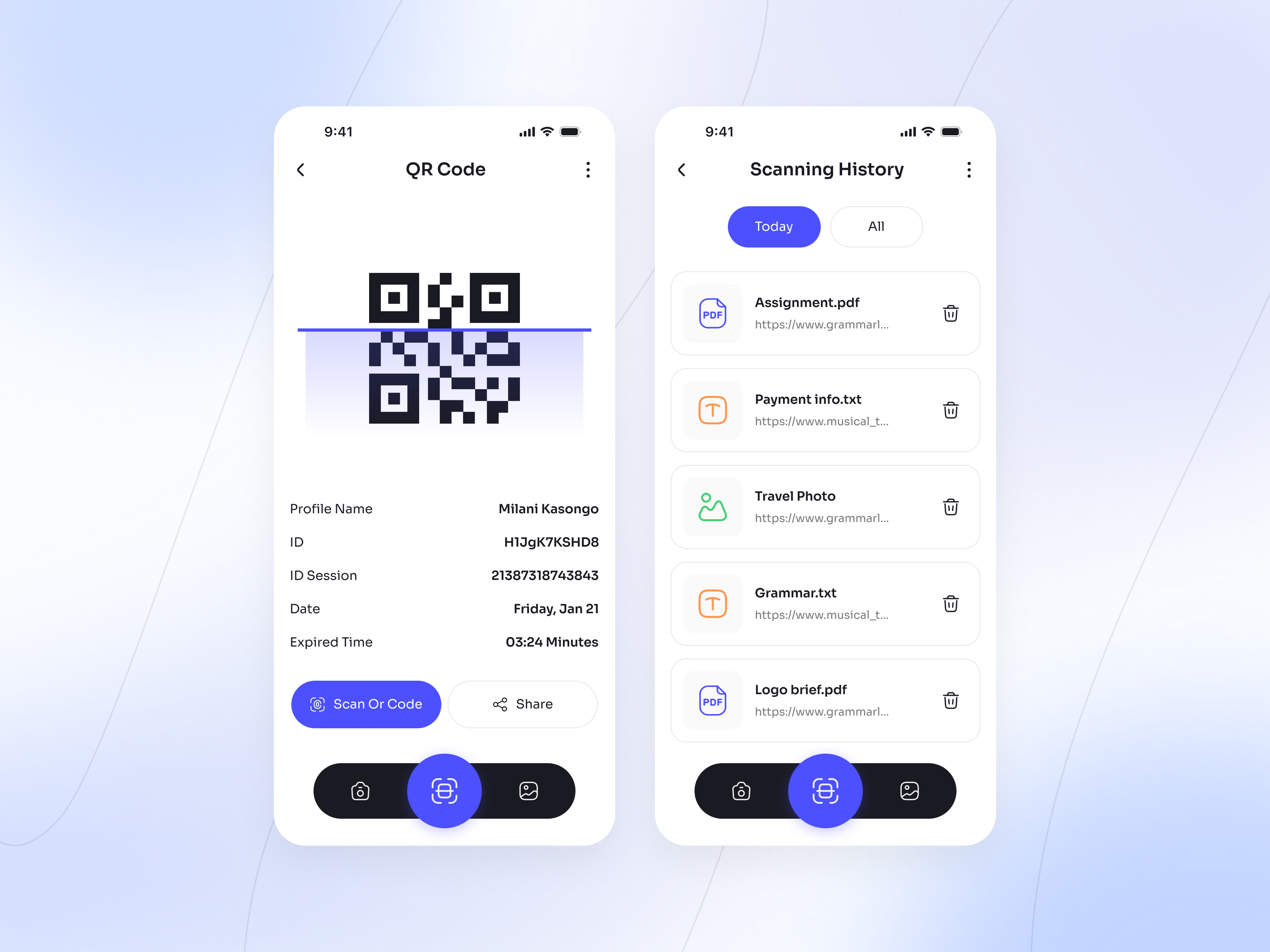 Scan App Design ai ai mobile app android app app design app ui design documents scanning figma image scan mobile ui phone scanner product design scan scanner scanner app scanner app ui ui ui design uiux