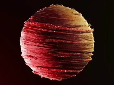 3D Clean Design - Cosmic Ember 3d 3d art 3d art work 3d cosmic 3d cosmic elements 3d visual abstract animation clean clean 3d design cosmic cosmic element cosmic planet creative dark background dark tone motion graphics planet red planet sand