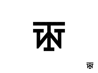 TW Logo art branding design identity illustration logo logo design logotype minimalist monogram t tw tw logo tw monogram typography vector w wt wt logo wt monogram