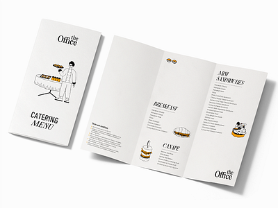 Brand identity for a coworking cafe in Dubai branding cafe design graphic design identity illustration logo package
