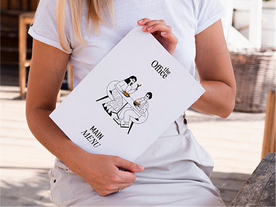 Brand identity for a coworking cafe in Dubai branding cafe design graphic design identity illustration logo package
