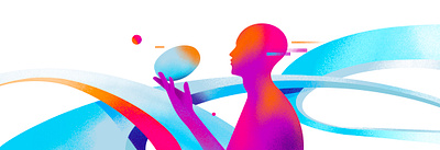 illustrations for website ai design editorial illustration flat future illustration minimal people vector