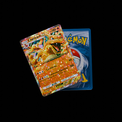 Pokemon card 3d blender charizard pokemon tcg