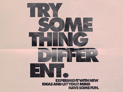 Typographic Encouraging Poster Design bold bold lettters colorful creative design encouraging message graphic design growthmindset motivate motivation motivational message poster poster design purple typo typographic design typography