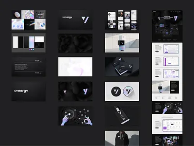 Brand Identity for a Data Visualization Agency startup branding