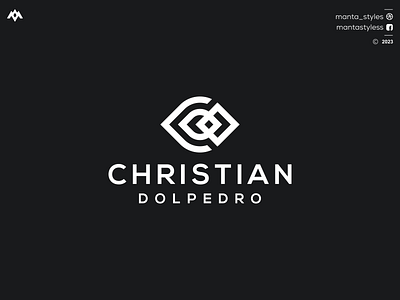 CHRISTIAN DOLPEDRO app branding cd logo dc logo design icon illustration letter logo minimal ui vector