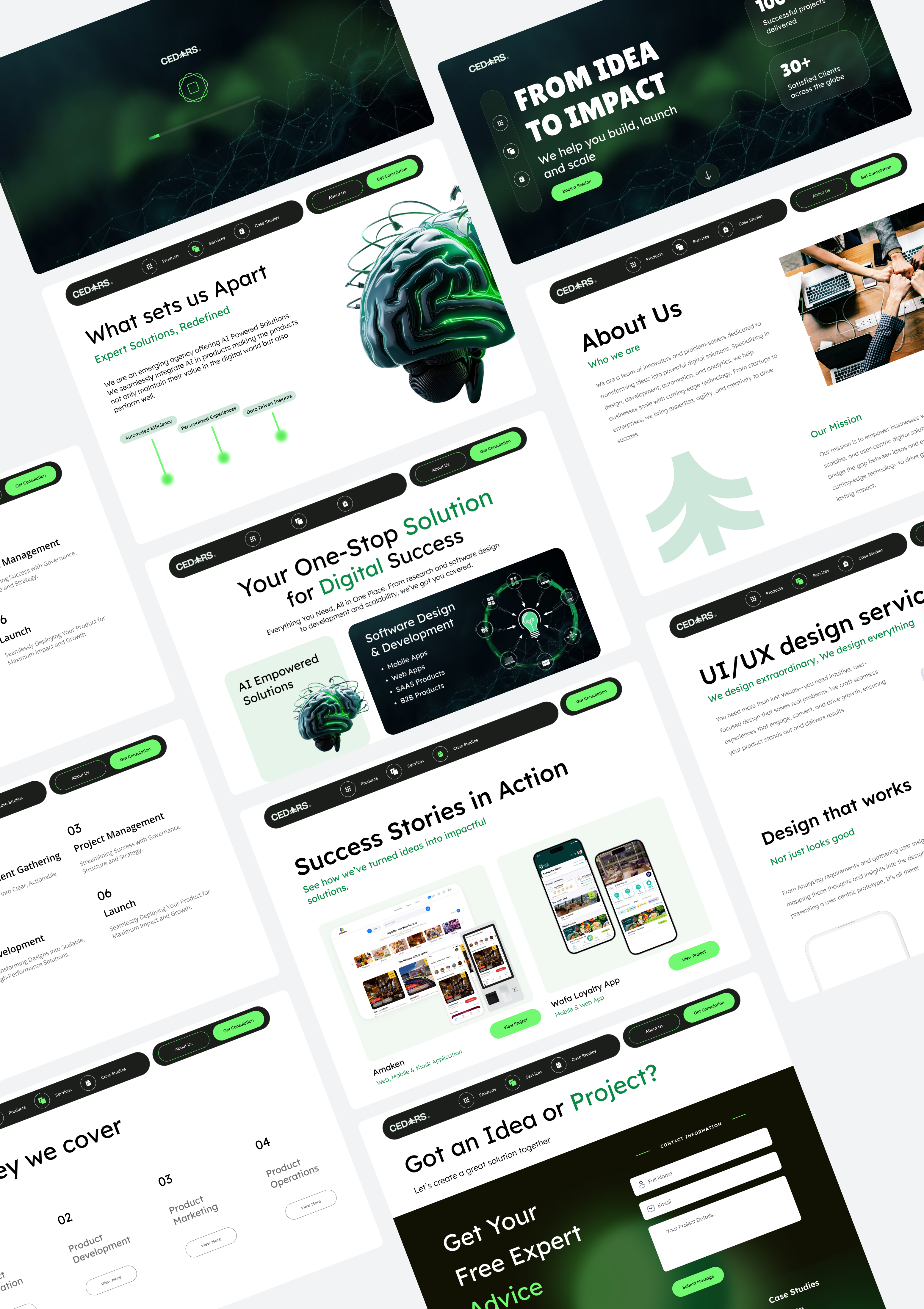 Business Website Design | UI UX Website Design business website digital website home page it agency landing page portfolio design software agency ui website design