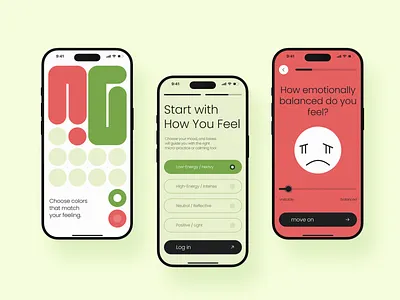 easea - mentalhealth app (microlearning) app apple application bento grid breath calm elearning graphic design green ios mental mental health microlearning minimalist psychology ui ui ux user interface watch zen