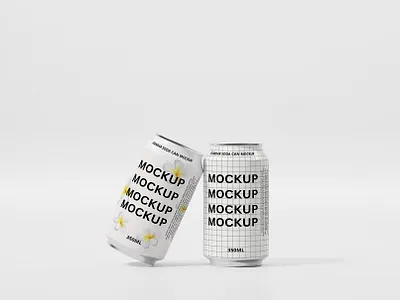 SODA CAN MOCKUP 3d mockup sodacan