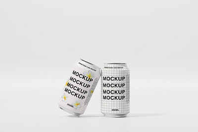 SODA CAN MOCKUP 3d mockup sodacan