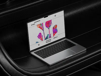 Macbook Mockup 3d apple devices display macbook