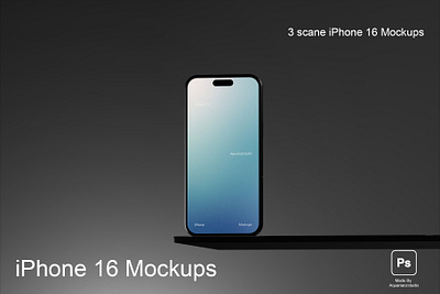 iPhone 16 display mockups apple display iphone phone smartphone
