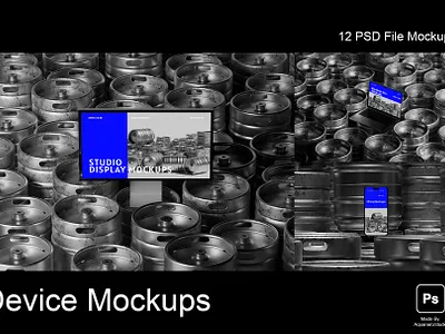 Studio display Mockups design device mockups multidevices studiodisplay