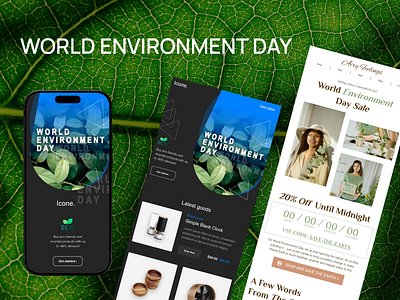 World Environment Day Email Templates design email email builder email campaign email design email marketing email newsletter email templates html email newsletter web design world environment day email