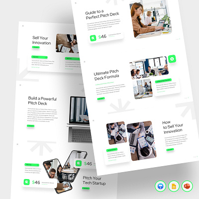 Pitch Deck Presentation branding business creative design graphic design marketing pitch deck powerpoint presentation professional slides template templates ui visual