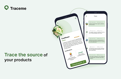 Case Study: UI Mockups for Organic Product Traceability 3d animation branding graphic design logo motion graphics ui