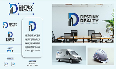 Full Branding design for a real estate company 3d animation banner brand building brand guidline brand identity branding corporate design creative design design graphic design logo mockup print social media stationery ui vector
