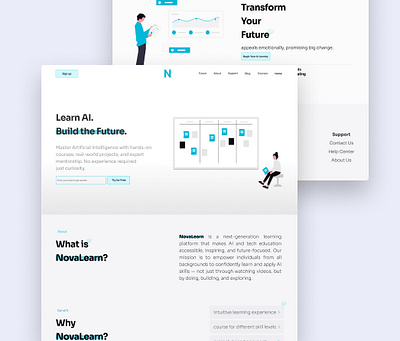 NovaLearn productdesign ui uiux uxdesign