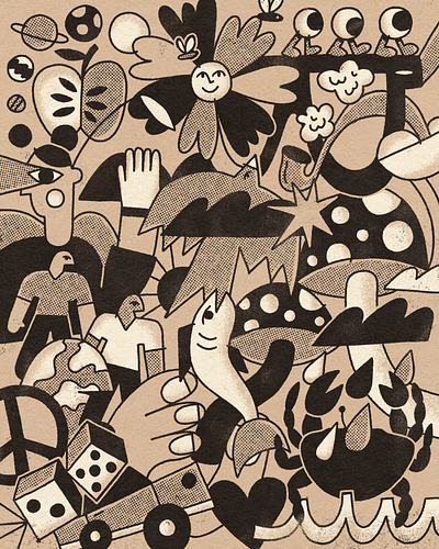 ✍️ 💥 art doodle drawing fun illustration procreate stuff texture