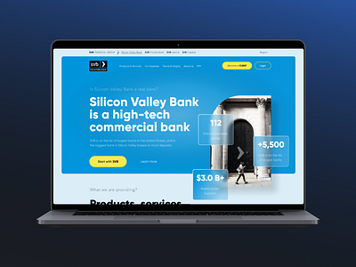 Silicon Valley Bank Website Redesign bank banking design finance financedesign fintech fintech startup ignat ignatdesigner investing productdesign startup design tech ui website