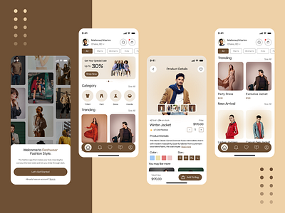 Deshwear | Your Complete Style Guide apparel clothing ecommerceapp fashion mobile app shopping shopping app style uiux design web design