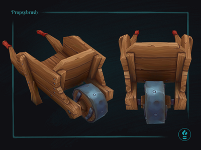 Stylized Wheelbarrow 3d artist 3dartist barrow cart design game art game asset game design game props gameart hand painted handpainted low poly low poly art lowpoly stylized texture wheelbarrow wood wooden