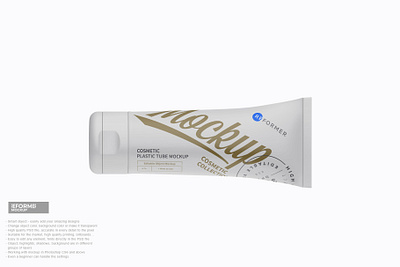 Matte Cosmetic Tube Mockup design food illustration mock up mockup package packaging psd template ui