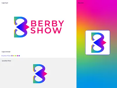 B letter mark b letter b letter mark best branding business creative creative letter gradient graphic design icon letter mark logo logo designer modern new design show symbol tech