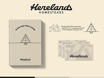Hereland_branding branding calligraphy custom graphic design handlettering homes identity lettering logo premium script smart solid sophisticated story type unique wise wordmark