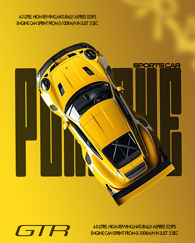 SPORTSCAR graphic design