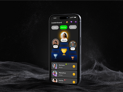 Daily UI 019 - Leaderboard app app design daily 100 challenge daily ui daily ui 019 design figma gamification leaderboard ranking ui ux