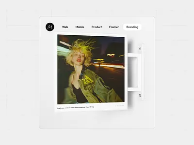 Banner branding design