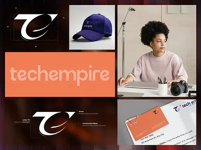 Smart, Scalable, Bold — Tech Empire Rebrand animation brandguidelines brandidentity branding colorsystem creativedirection graphic design logo logodesign logomark luxebrick messagey modernbranding motion graphics orbix studio typographydesign visualidentity