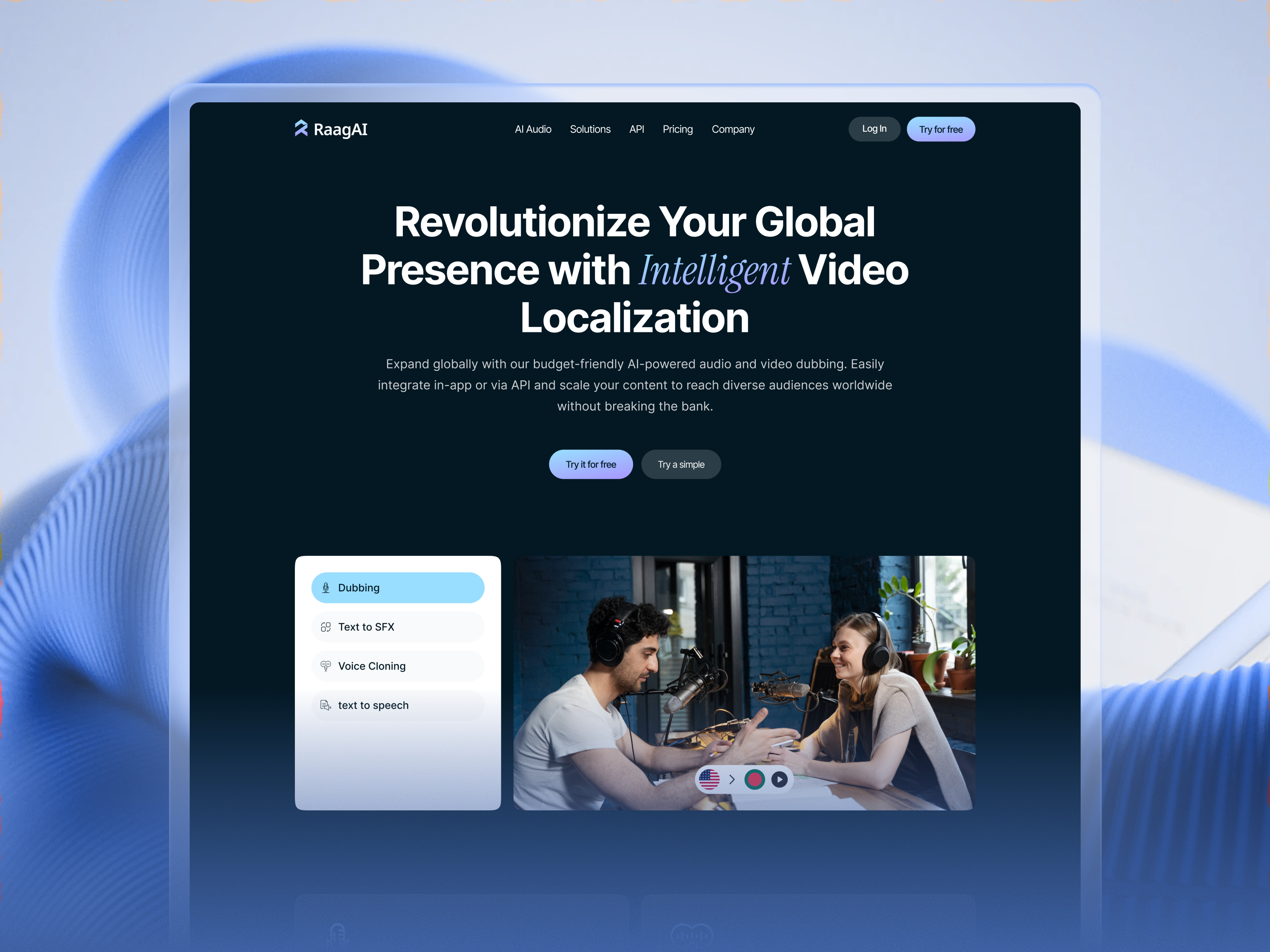 Example of Conversion Driven Landing Page Design