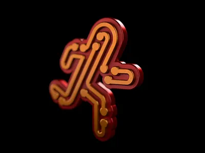 RUNTECH branding club logo run runtech sport tech