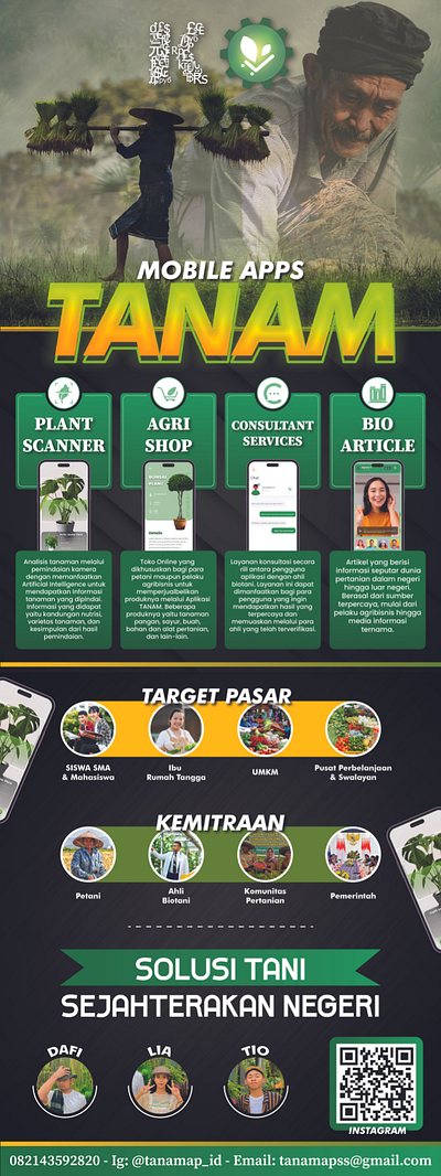 X-Banner Agriculture Mobile Apps Design adobe photoshop banner branding business detail farm fun graphic design green illustration infographic information marketing mobile apps modern poster promotion ui ux xbanner